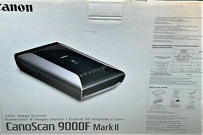 canon canoscan 9000f mkii photo, film and negative scanner, flatbed for mac